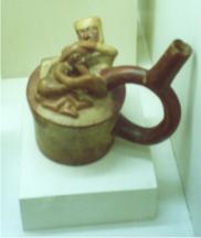 Some erotic pottery hidden in a remote building of museum "Rafael Larco Herrera" in Lima